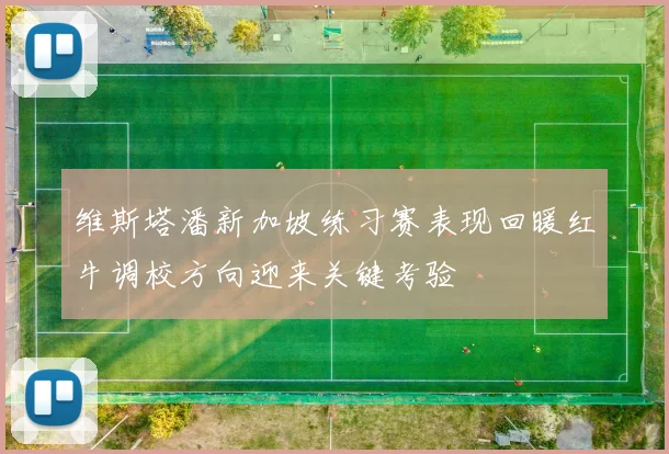 维斯塔潘新加坡练习赛表现回暖红牛调校方向迎来关键考验